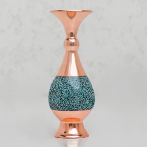 گلدان فیروزه کوبی صنایع دستی