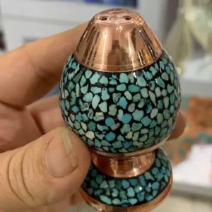 نمک پاش فیروزه کوب با زیرساخت مس