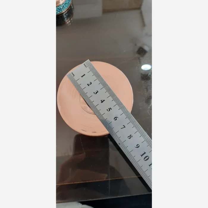 جعبه جواهرات فیروزه کوبی قطر جعبه